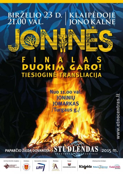 Joninės Klaipėdoje 2015